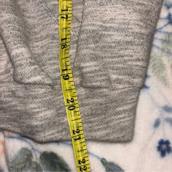 Hollister Gray Full Zip Hoodie Sweatshirt Women’s M - Picture 4 of 5